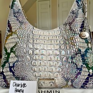 🎩Like New!🎩 Brahmin Tabitha shoulder bag in Spellbound leather